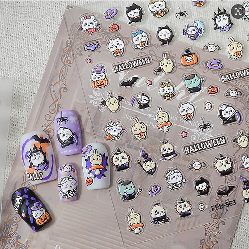 Handbags - New Chiikawa 5D Embossed Nail Stickers