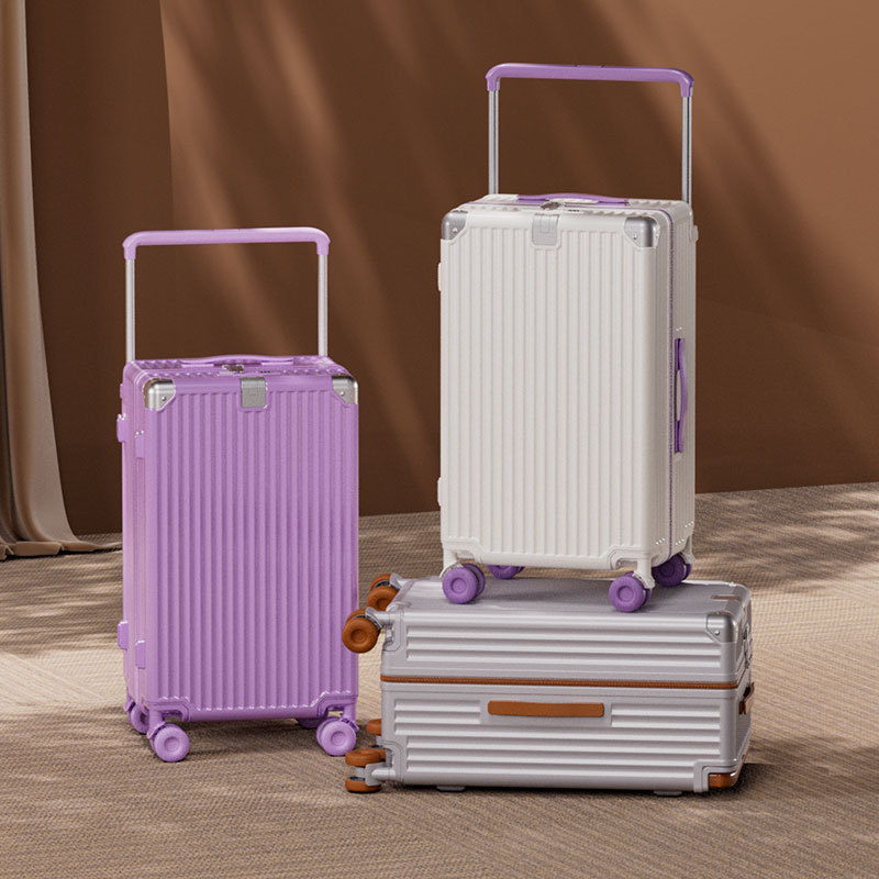 Spinner Wheel Rolling Suitcase 20 Inch - 20/24/28/30 Inch Wide Pull Rod Travel