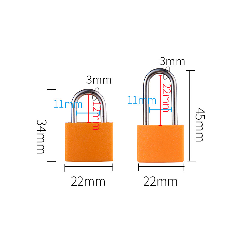 Color Mini Copper Lock Long Be - огляд і ціна Luggage