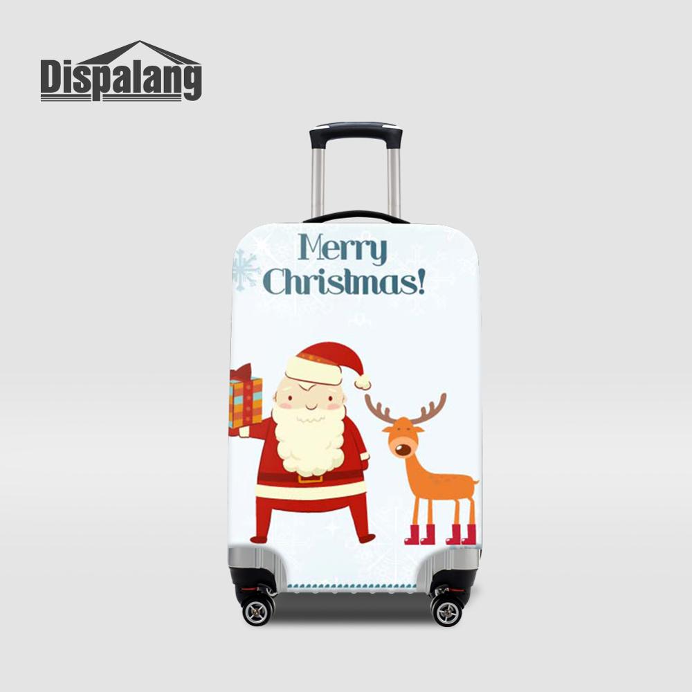 Christmas Santa Claus Luggage  - огляд і ціна Waterproof Suitcase Cover Protector