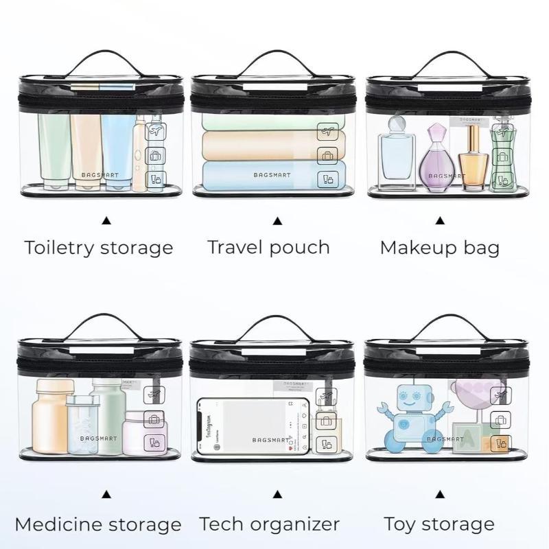 Clear Waterproof PVC Cosmetic  - огляд і ціна Cosmetic Bags