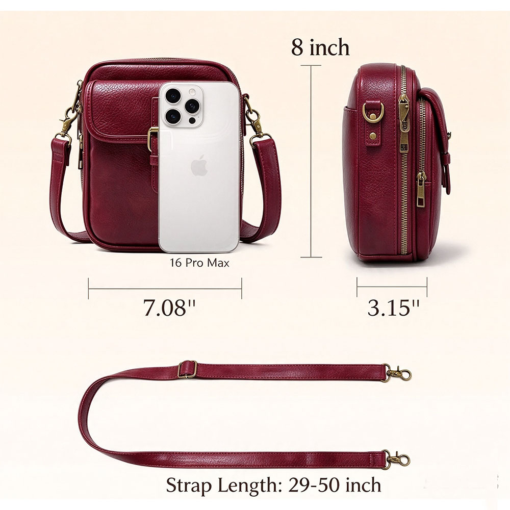 Small Crossbody Bag for Men Wo - огляд і ціна Wallets