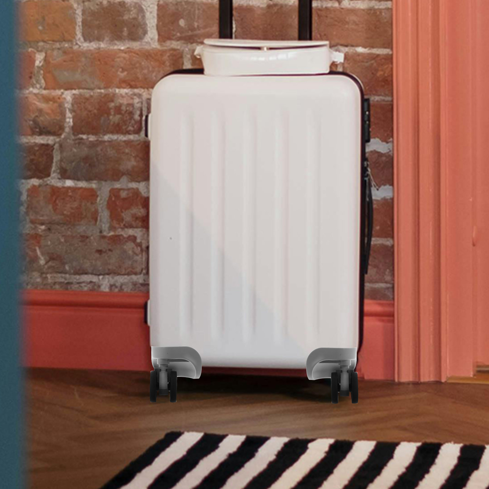 1Pair Round Hole Luggage Wheel - огляд і ціна Silent Replacement Luggage Wheels