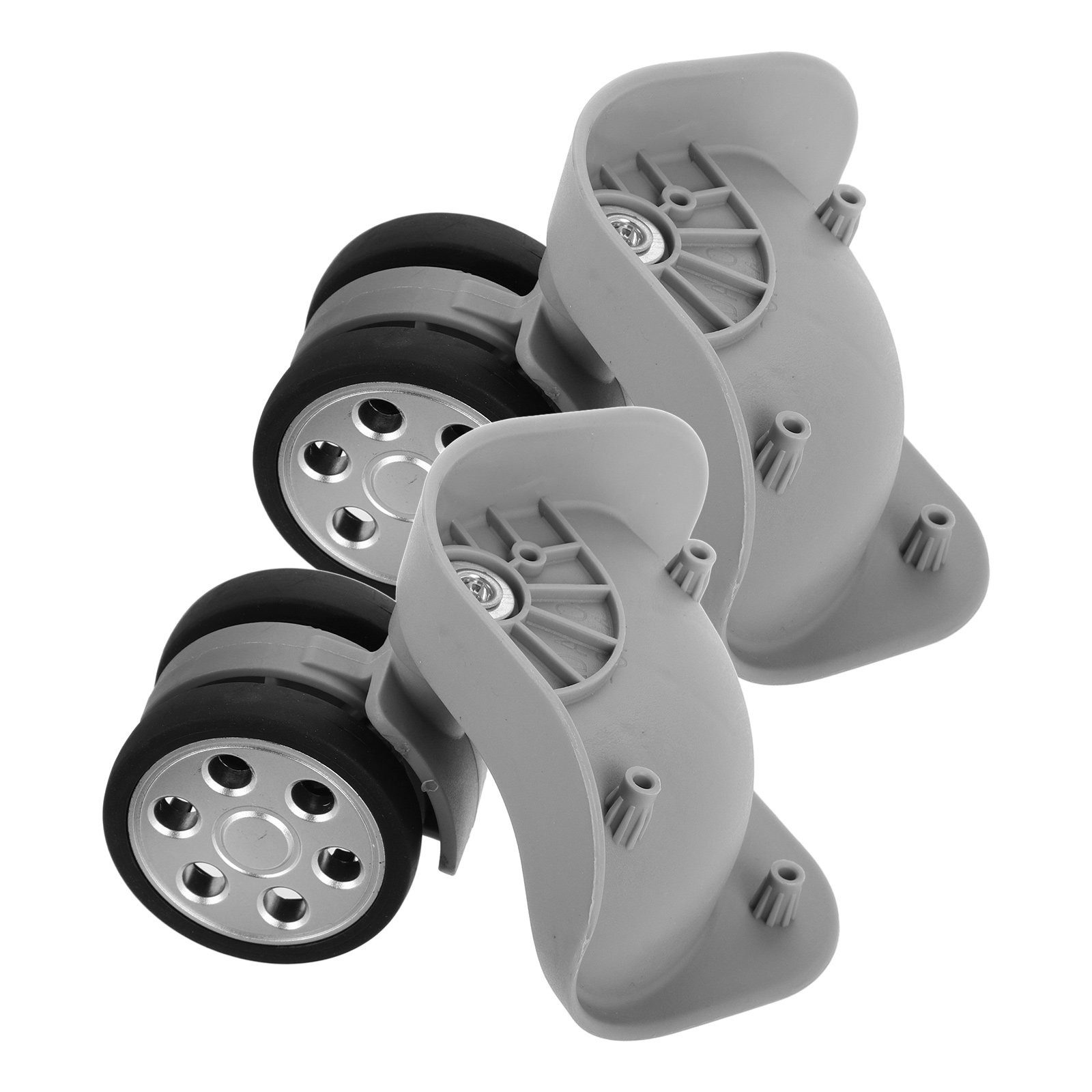 1Pair Round Hole Luggage Wheel - огляд і ціна Silent Replacement Luggage Wheels