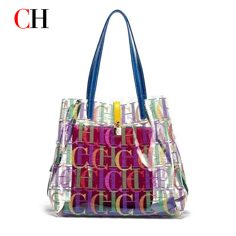 CH Women PVC Transparent Tote  - огляд і ціна Wallets
