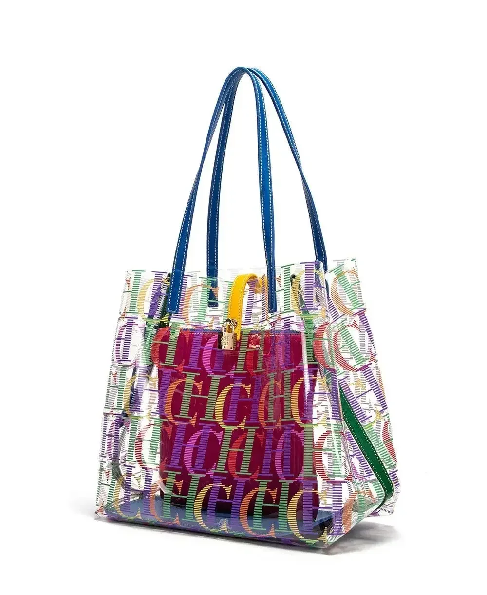 CH Women PVC Transparent Tote  - огляд і ціна Wallets