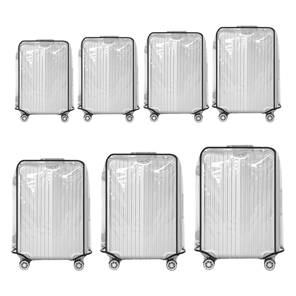18-30inch Clear Suitcase Cover - огляд і ціна Luggage Protective Cover Transparent