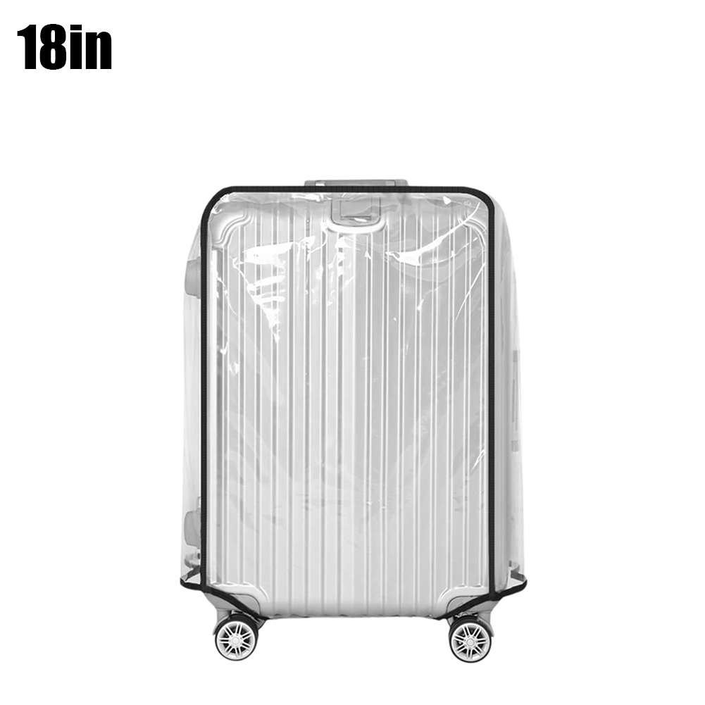 18-30inch Clear Suitcase Cover - огляд і ціна Luggage Protective Cover Transparent