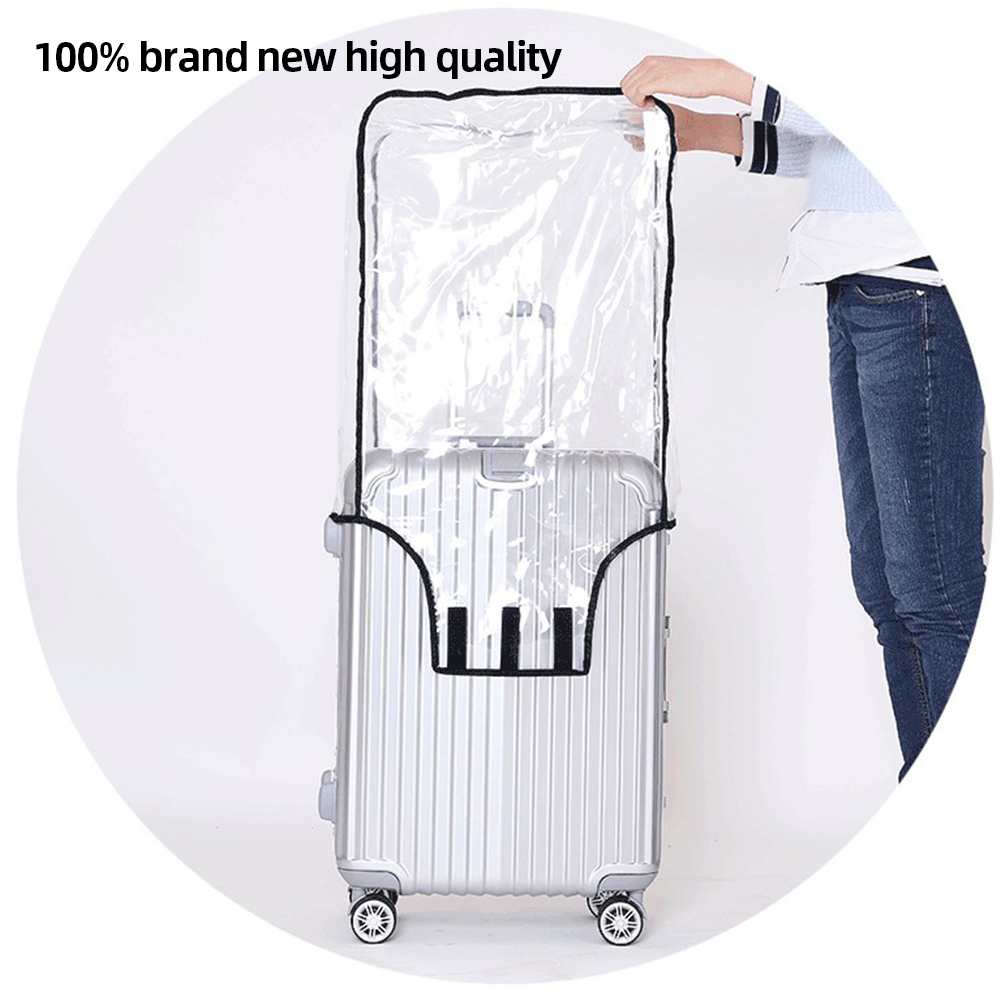 18-30inch Clear Suitcase Cover - огляд і ціна Luggage Protective Cover Transparent