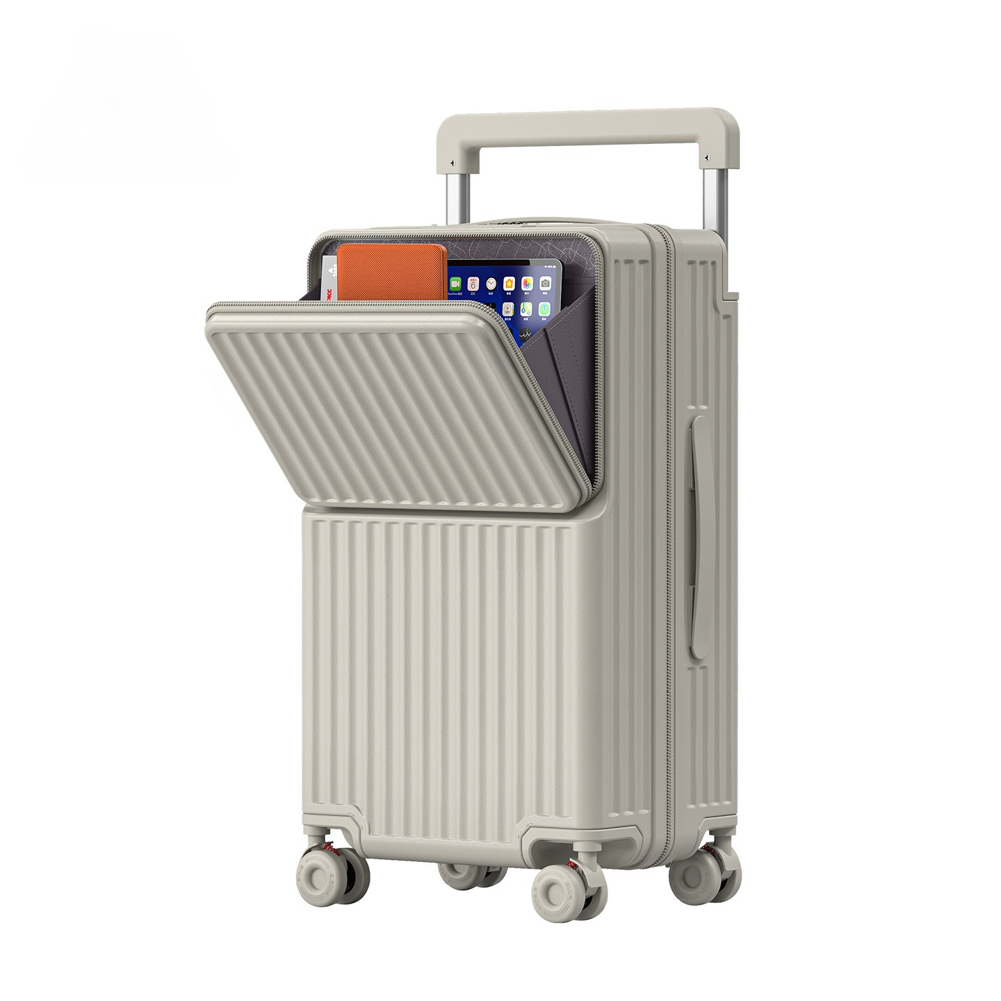 20/24/26/28 inch Wide Handle L - огляд і ціна Front Opening Laptop Luggage 24 Inch
