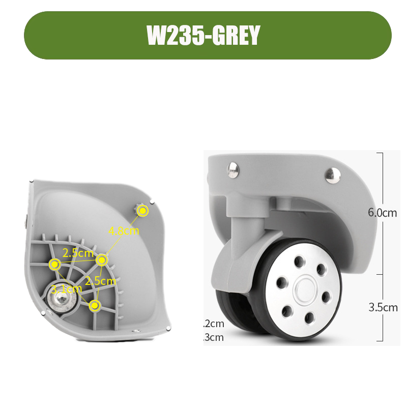 Replacement Wheels For W235 Lu - огляд і ціна Silent Replacement Luggage Wheels