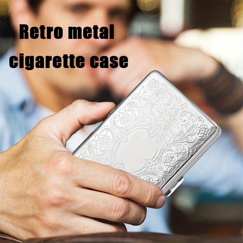 Vintage Metal Cigarette Case - - огляд і ціна Wallets