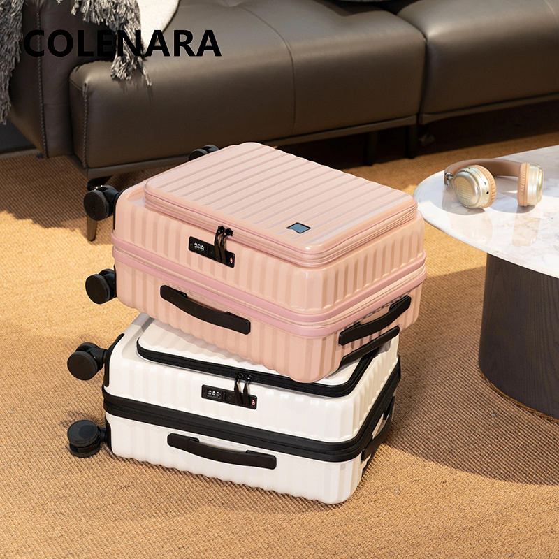 COLENARA Cabin Suitcase Front  - огляд і ціна Front Opening Laptop Luggage 24 Inch