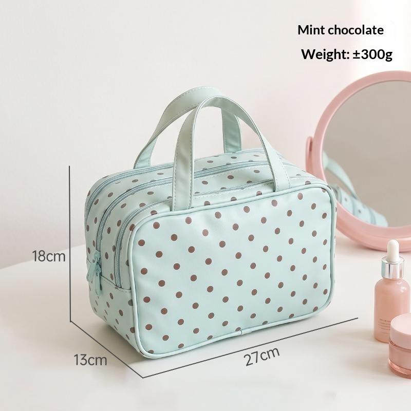 Polka Dot Cosmetic Bag Waterpr - огляд і ціна Cosmetic Bags
