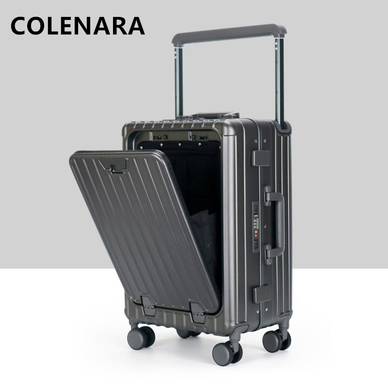 COLENARA 2026 New Model Alumin - огляд і ціна Spinner Wheel Rolling Suitcase 20 Inch
